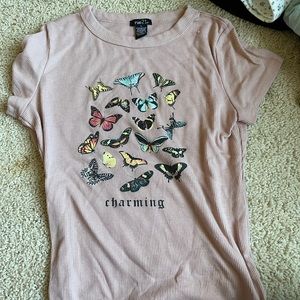 rue 21 butterfly shirt